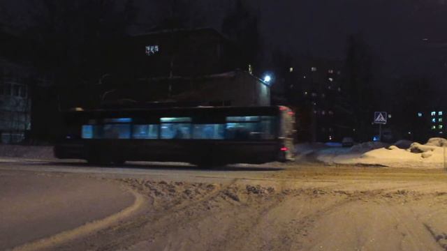 2019.03.03_18.50 – Рыбинск, Полиграф. Троллейбус смотреть онлайн