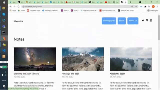 Flat CMS with Kirby & Tailwind смотреть онлайн