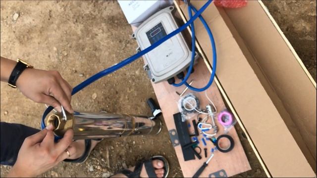 WBS SOLAR PUMP-Solar submersible pump installation video смотреть онлайн