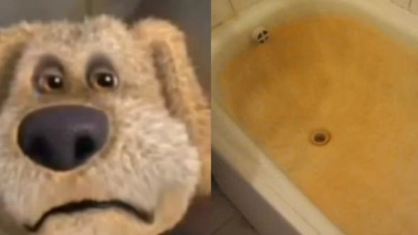 Твоя ванная: грустные, весёлые лица Бен.