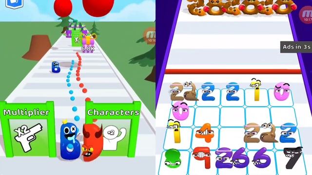 Merge Alphabet Dino Run Vs Merge Number Run ⭐ Number Lore ⭐ Merge Gameplay ⭐ Abcdefghijkuvwxyz смотреть онлайн