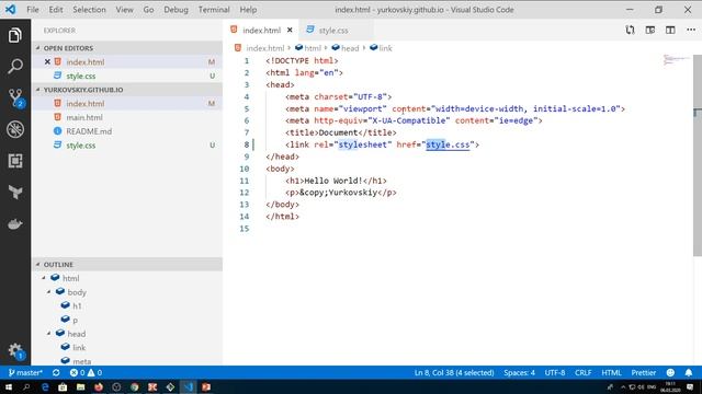 IFc-106.HTML5 Lesson 04 CSS Intro смотреть онлайн