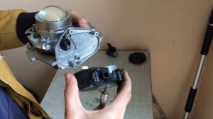 Переделка направления света фар с левой стороны на правую Toyota Alphard.Авто переделка из Армении.