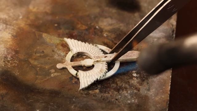 sword necklace making - handmade gold sword pendant смотреть онлайн