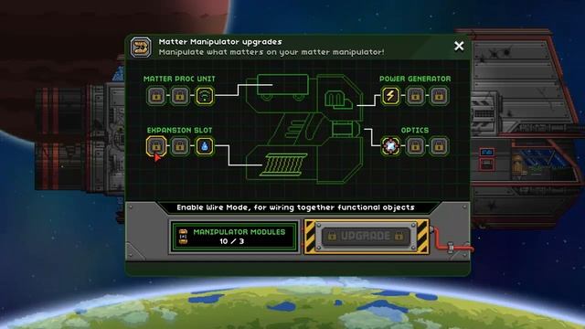 How to Upgrade your Matter Manipulator in Starbound 1.0 смотреть онлайн