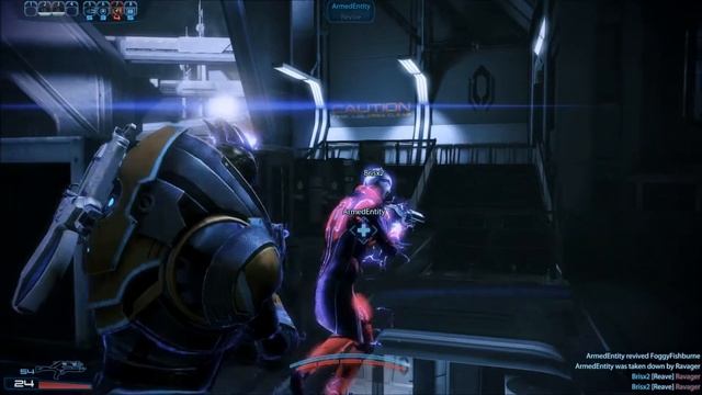 Mass Effect 3 Multiplayer - Firebase Glacier: Biotic Body Slam (2/2) смотреть онлайн