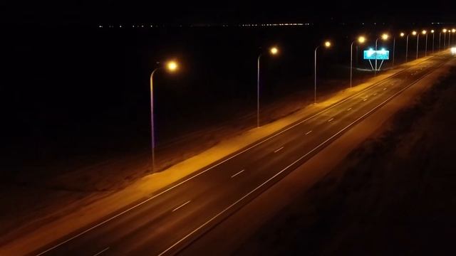 Освещение дорожных опор г.Актау/Aqtau Led Poles смотреть онлайн