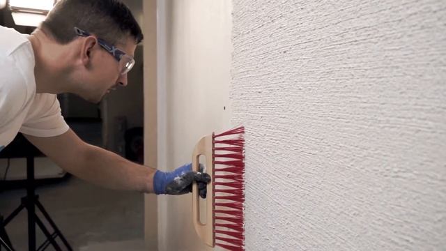 Knauf Tipp-Clip - Zugezogene Besenstrichstruktur mit Noblo 1.5 mm herstellen смотреть онлайн