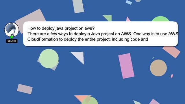How to deploy java project on aws? смотреть онлайн