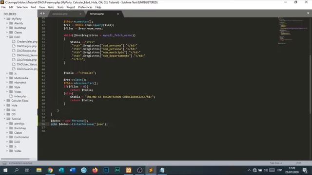 CAPITULO I, CRUD CON PHP, AJAX Y MYSQL, FILTRAR DATOS EN TIEMPO REAL