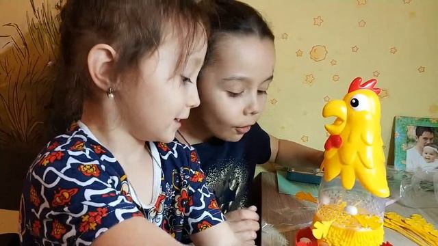 Собираем яйца в игре Chicken Drop - часть 2 смотреть онлайн