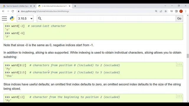 Python Tutorial : Part 3 : An Informal Introduction смотреть онлайн