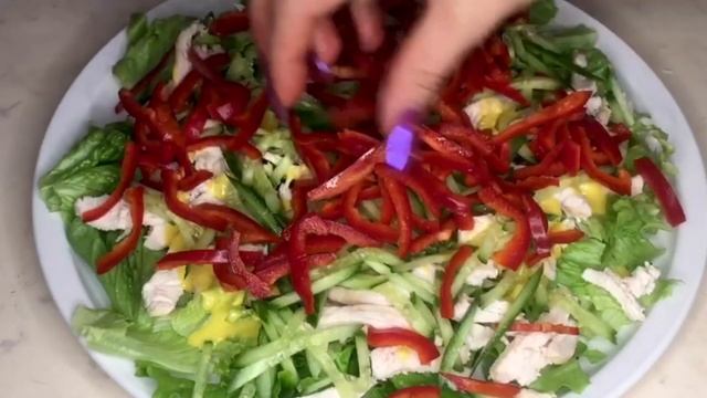 Грузинский салат Саперави с соусом айоли ? смотреть онлайн