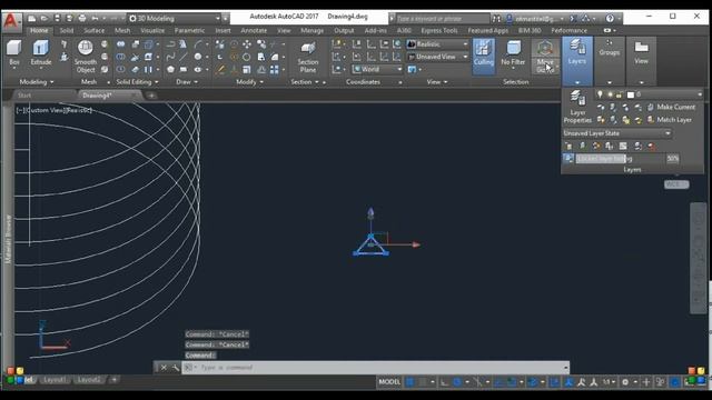 AutoCAD Autodesk 3D modeling Bolt Nut смотреть онлайн