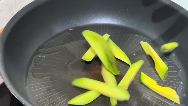 Рецепт с жаренными овощами