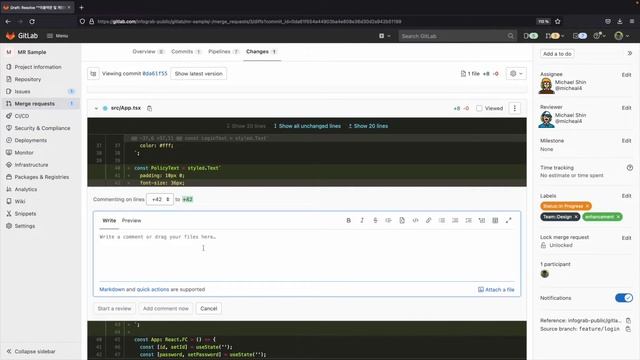 3. Merge Request로 개발 협업하기 смотреть онлайн