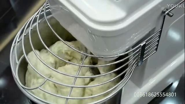 Spiral Dough mixer working 80L 35kg dough смотреть онлайн
