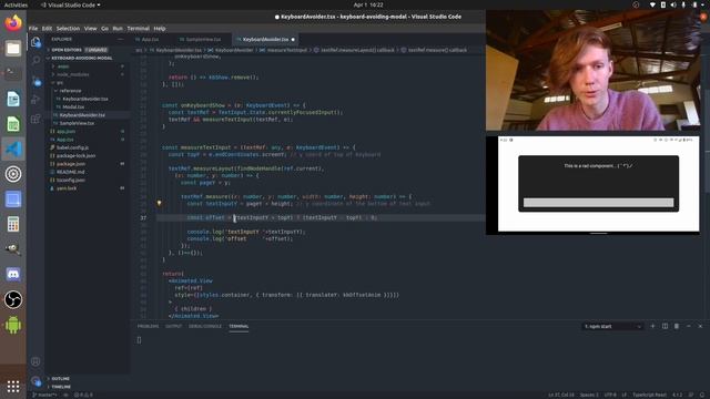 How to Build a Keyboard-Avoiding View in React Native + Expo смотреть онлайн