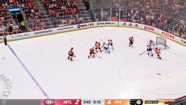 NHL LIVE🔴 Montreal Canadiens vs Philadelphia Flyers - 24th February 2023 | NHL Full Match - NHL 23 смотреть онлайн