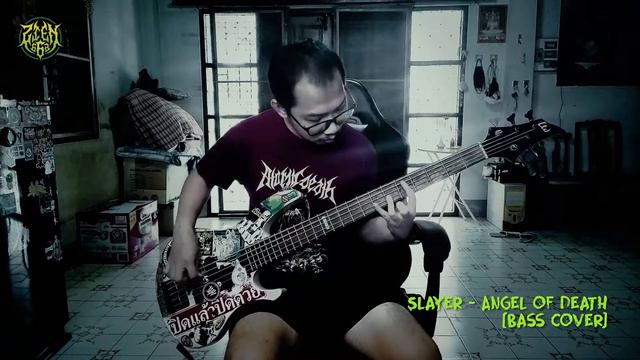 Angel of Death - Slayer [Bass Cover] смотреть онлайн