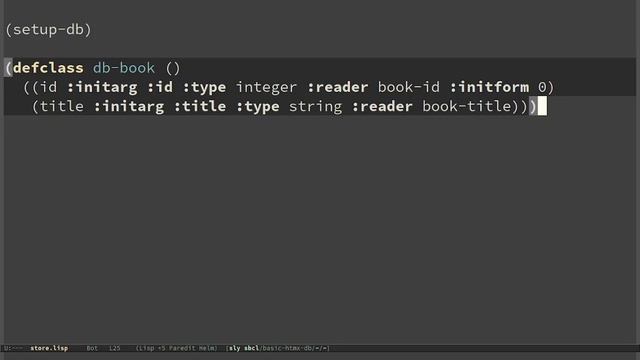 Easy database with cl-dbi and sxql (Common Lisp) смотреть онлайн