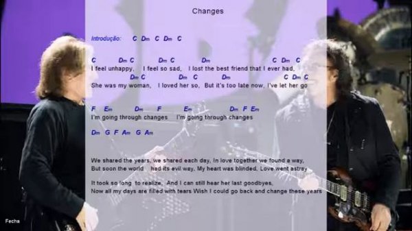 Cifra - Changes - Black Sabbath - chords