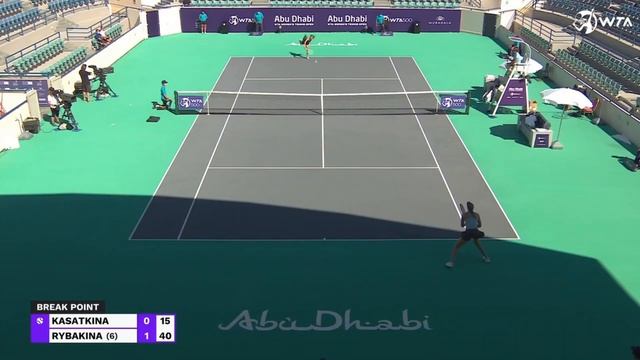 Арина Соболенко - Елена Рыбакина | Абу-Даби 2021 | Прогнозы на теннис. WTA смотреть онлайн