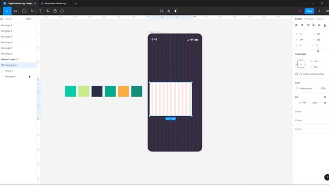 Crypto Mobile App Design Using Figma Part 01 смотреть онлайн