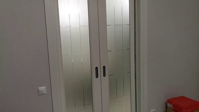 Риздвижная дверь Волховец с сервоприводом. смотреть онлайн