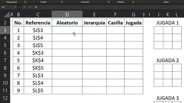 Simulación del Tres en Línea o Tres en Raya (Tic Tac Toe) en Excel [Unidad 1] смотреть онлайн