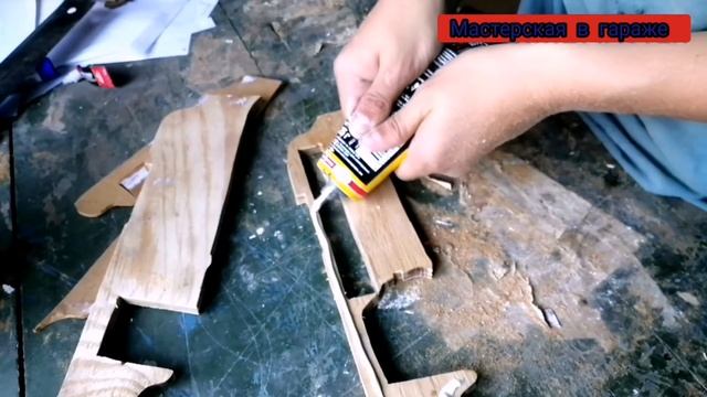 Ппш-41 своими руками из дерева.Макет из дерева.Игрушечное оружие. смотреть онлайн