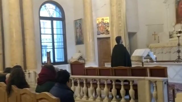 Посещение участниками Хора Вараракн службы в Армянской церкви Санкт-Петербурга смотреть онлайн