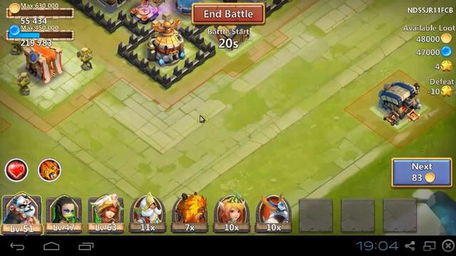 Castle Clash part 2 - Создание клана смотреть онлайн