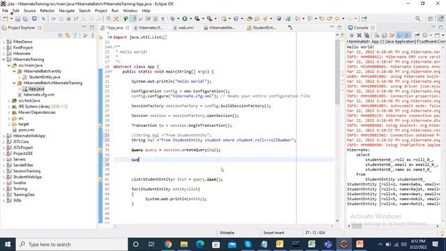 Hibernate and Maven dependency in Java//How to fetch data of Perticular Column from Hibernate #java смотреть онлайн