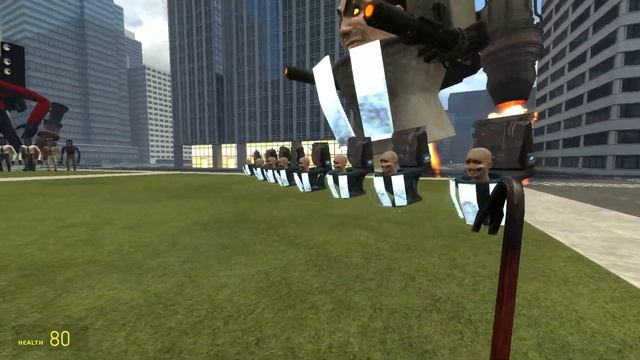 NEW MECHA SKIBIDI TOILET GMAN BOSS VS ALL CAMERAMAN AND SPEAKERMAN BOSSES Garry's Mod смотреть онлайн