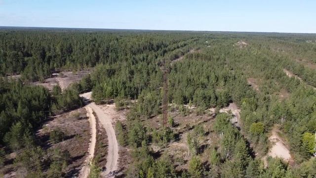 Над брошеным танкодромом возле оз. Волоярви (Лен. обл.) смотреть онлайн