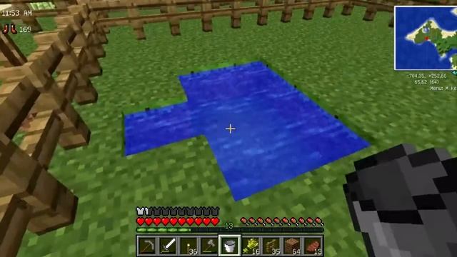 LP minecraft [Industrial Craft] серия 17 "Небольшие фермы" смотреть онлайн