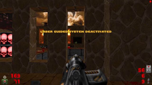 DOOM2 Maps Of Chaos ☣️ E2M3: The Inmost Dens (Project Brutality 3.0) смотреть онлайн