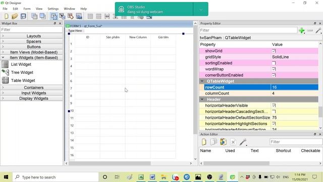 [PyQt5 for Python] - 05. Load dữ liệu từ sqlite lên Table Widget смотреть онлайн