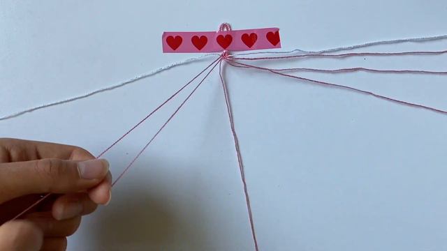 Friendship Bracelet Heart DIY | Tiny Heart Bracelet | Aesthetic, Pinterest Inspired | How To