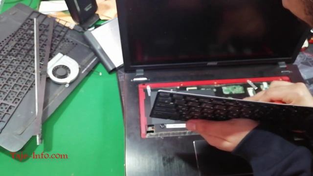 Msi Keyboard Repair MS-1755 MS-1756 MS-175A MS-1758 MS-1759 MS-1762 MS-1763 MS-1764 MS-16F3 MS-16F4
