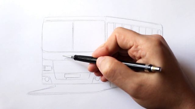 Как нарисовать Автобус Лиаз смотреть онлайн