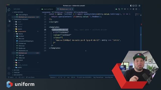 Nuxt 3 with Content v2 and Uniform is magic смотреть онлайн