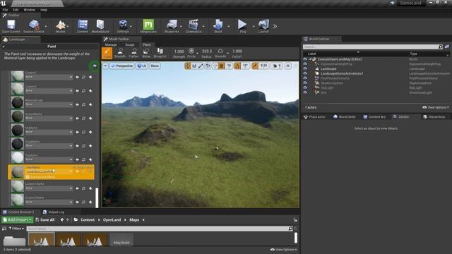 Creating Roads with Unreal Engine Landscape Splines & Layers (Non-Destructive Method) смотреть онлайн
