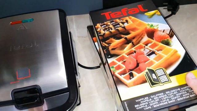 Моя сэндвичница Tefal со съёмными пластинами. Обзор Tefal SW854D16 смотреть онлайн