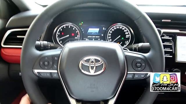 كامري الرياضية 4 بزابيز 2018 داخلية احمر toyota camry v6 se смотреть онлайн