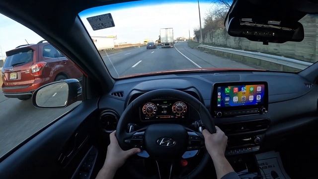 2023 Hyundai Kona N POV TEST DRIVE