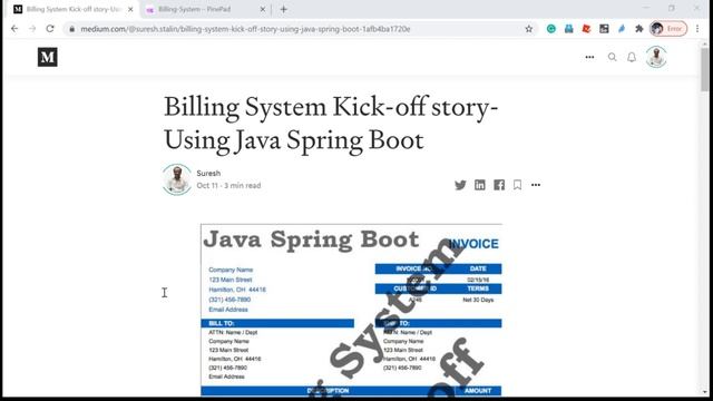Billing System using Spring Boot - introduction session. Watch this 5 minutes video - 01 смотреть онлайн