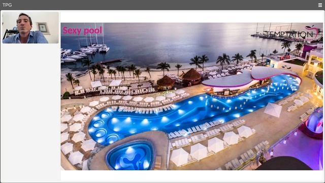 Вебинар TPG «Мексика. Temptation Cancun Resort»