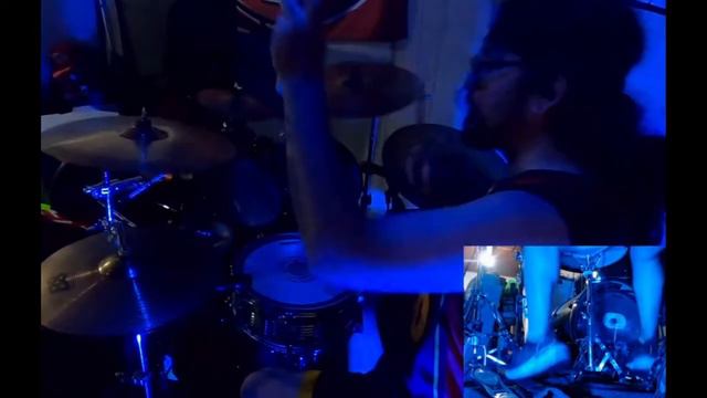 Waking The Cadaver "Chased Through The Woods" drum cover смотреть онлайн